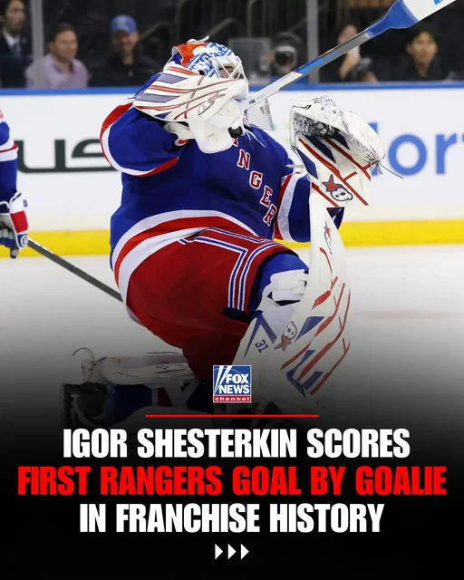 HISTORY AT THE GARDEN: Igor Shesterkin launches the puck nearly the length of the ice and scores the first goalie goal in New York Rangers history. With Tampa Bay’s net empty late in the third, Shesterkin took possession in front of his own net and let it fly. The puck landed down ice, kept sliding, and crossed the goal line as the team and crowd erupted. Shesterkin barely had time to pump his fist before Rangers teammates swarmed him in celebration of his likely once-in-a-lifetime moment and the team's 5-1 win. It’s just the 21st goalie goal in NHL history, and Shesterkin says he already has his sights set on another one.
