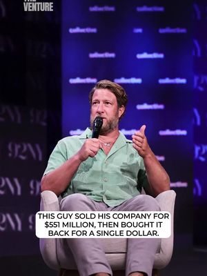 Buying Barstool back for $1 came with a catch. Penn handed Dave Portnoy 100% of the company in August 2023 in return for promises that he wouldn't compete with it, and kept the right to half the gross proceeds if he ever sells Barstool again. Penn booked a loss of $800 million to $850 million on the way out. Portnoy's answer was that there will never be a sale to split. "I am NEVER going to sell Barstool Sports," he wrote. "I'II hold it 'til I die." Barstool was the thing he had given up a steady job for. He quit an $80,000 sales job to start it in 2003, with $30,000 of his own savings and a $20,000 loan from his dad. For the next six years he lived with his girlfriend's mother and drove the papers round Boston in a secondhand van. Follow @theventure for the greatest founder stories ever told! 