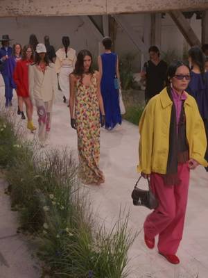 Presenting the women’s #PoloRalphLauren Spring 2027 collection at #ParisFashionWeek. Styled with jewelry by Piki Wadsworth (Diné/Hopi), Leon (Diné/Navajo) & Val Martinez (San Felipe Pueblo & Zuni Pueblo), and T.Skies as part of Ralph Lauren’s Authentic Makers program. #PoloRLStyle