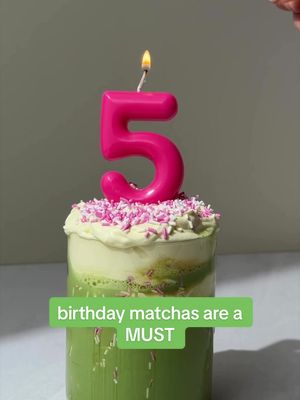lives were changed by this matcha 💖🌷🎀🩰 made with our NEW birthday cake matcha latte powder (available now in Sainsbury’s, on TikTok Shop and on our website, then in Tesco on November 2nd)