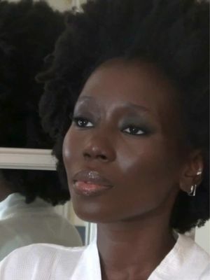 grwm in Paris 🦢🍴☕️🤍 Café Rhode, Le Bonaparte, 42 Rue Bonaparte, 75006 Paris  #rhodeskin #beauty #dewymakeup #blackgirltiktok #blackgirlmakeup 