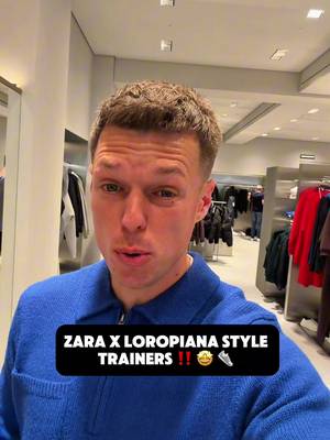 Loropiana style Zara trainer #mensfashion #mensoutfitideas #oldmoney #smartoutfit 