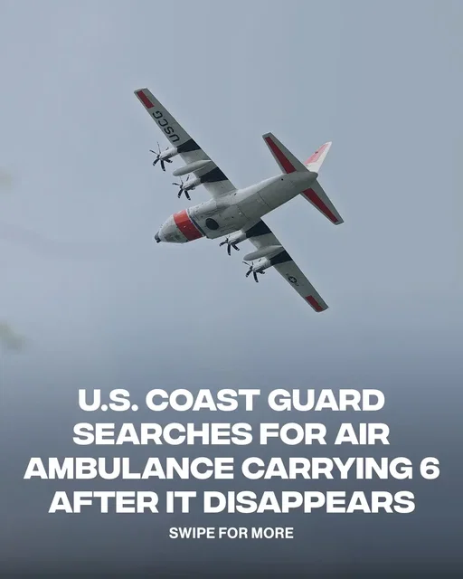 The U.S. Coast Guard has launched a search for an air ambulance carrying six people that went missing while flying from Bermuda to Boston early Saturday, Oct. 3.  The Gulfstream G100 departed L.F. Wade International Airport for Boston Logan International Airport before losing contact with air traffic controllers. According to officials, the FAA issued a search and rescue alert and notified the Coast Guard around 2 a.m. Crews are searching off the coast of Nantucket by air and sea, with teams from Air Station Cape Cod, Station Brant Point and the Coast Guard cutter William Sparling involved in the response. Authorities have not released further details about the people aboard or what caused the aircraft to lose contact. (📸: Getty)