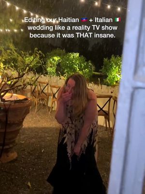 Our wedding being rained on wasn’t on our bingo card but here we are 🥹 here is the timestamp of how it all went down. Literally one of the craziest days of my life. A true emotional rollercoaster.  All I can say is, God is good and in the end seeing the happy faces of our  guest was priceless because they truly had a blast!  As for me I’m still healing from all of this but I did have fun at the after party and made sure to celebrate with everyone we love as the thunderstorms lasted for 1 hour. Literally the longest hour of my life 😩 But after that I got to do an outfit change and dance the night away!  #realitytvshow #weddingday #weddingdaytiktok #bridaltiktok #weddingvlog 