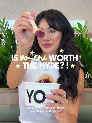 Is Yo-Chi worth the hype?! 🍦✨ The Australian frozen yogurt spot has officially landed in Dallas — and this is their FIRST U.S. LOCATION! 🇦🇺🇺🇸 If you haven’t heard of @Yo-Chi U.S. yet, it’s a self-serve froyo experience where you can mix your favorite yogurt flavors with 40+ toppings — from fresh fruit and mochi to cookie dough, chocolate, sauces + warm treats. 👀 And the shop itself is SO cute — think neon, disco balls, fun seating + a whole “Share the Chi” vibe. 💿✨ 🎉 GRAND OPENING: October 3 📍 5710 W. Lovers Ln, Dallas, TX ⏰ Opening day starts at 11 AM If you’re in Dallas, this one needs to be on your weekend dessert list!  (The @NorthPark Center location is opening soon!)🍦💗 #dallasthingstodo #yochidallas #dallasfroyo #frozenyogurt #dallasdesserts 