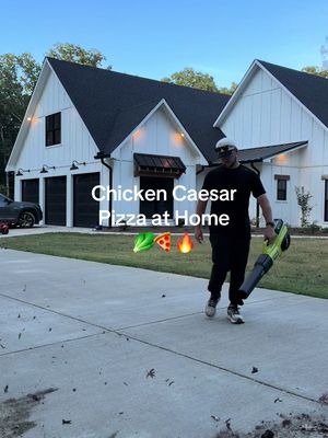 Chicken Caesar Pizza at home #cookingvlog #lifestylevlog #recipeideas 