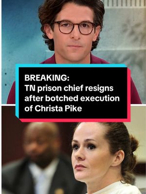 Breaking news: Frank Strada, the Tennessee prison commissioner who oversaw the failed execution of Christa Pike has resigned. #tennessee #christapike #prison 