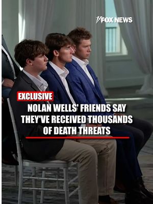 EXCLUSIVE: Nolan Wells' friends say the thousands of death threats they're receiving aren't stopping with them. They say their families are being targeted too. "It's okay to talk about me, but they've dragged my family into this," Warren Hudson tells Kayleigh McEnany on ‘Saturday in America.’ Jax Pitalo says he's received death threats and "bomb threats in the mail." Morgan Seymour says he's facing threats as well. The three were among Wells' friends on the July 4 Horn Island trip before the 18-year-old disappeared and was found dead two days later. A grand jury has since declined to indict anyone, while Wells' cause and manner of death remain undetermined.