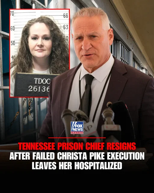 Tennessee's prison chief is stepping down after the failed execution of death row inmate Christa Pike left her hospitalized and on a ventilator. Correction Commissioner Frank Strada says resigning is "in the best interest of Tennesseans" as an independent review examines what went wrong. Pike received two doses of pentobarbital as officials used at least seven needles trying to find a vein. Her attorneys say she cried and whimpered before being rushed to the hospital and intubated. Gov. Bill Lee has called off Tennessee's remaining execution this year while former U.S. Attorney Ed Stanton reviews whether execution protocols were followed.