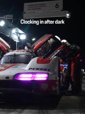 When the night shift takes over.