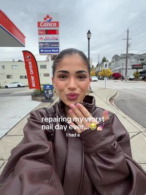 don’t know how they did it…but OMG 😍 #naildayvlog #nailrepair 