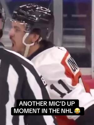 Travis Konecny not happy with the call 🤣