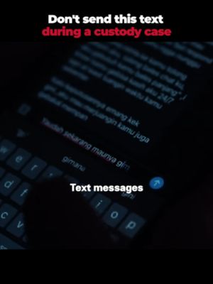 Can a text message ruin your custody case? The short answer: Yes. 📲  Text threads are one of the most common pieces of evidence used in family law disputes today. Here is why minding your digital trail is essential. Family court is an underexplored part of the system - we want to change that... Custody hearings, child welfare investigations, termination of parental rights, the process looks straightforward on paper. In practice, it rarely is.    We create content to help families:    - Know their rights    - Understand the legal system and options they have    - Stay up to date with how the system changes    All of our content is for education/informational purposes only - none of our content is legal advice.    Follow to help support our mission. #familylaw #familycourt #law