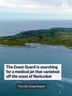 The U.S. Coast Guard is searching for a Gulfstream jet carrying six people that lost contact with flight controllers early Saturday morning on its way to Boston from the island of Bermuda.