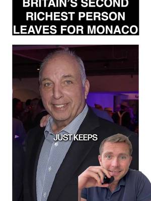 BREAKING: Britain’s second richest person, David Reuben, leaves for Monaco