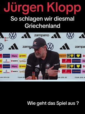 So schlagen wir diesmal die Griechen 🇩🇪💪 Kloppo mit neuer Taktik ⚽️🇬🇷🇩🇪 #matzeknop #comedy #Klopp #nationsleague #fussball 