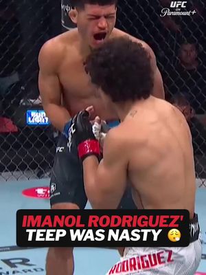 This front kick was DISGUSTING 🤮 Imanol Rodriguez (8-0) called out Joshua Van after the fight 👀 [ #UFC332 on @Paramount+ ]
