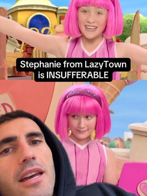 How are we letting her get away with this? #lazytown #tv #nickelodeon #2000s Stephanie from LazyTown 
