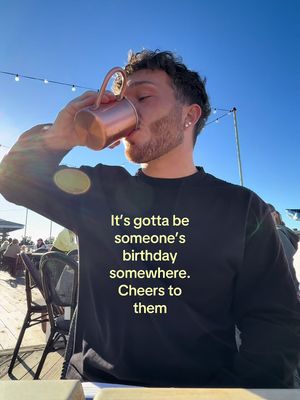 Happy bday to whoever 🥂🥳  #cheers #drinktok 