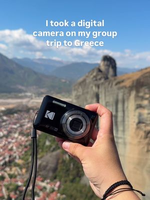 Maybe the best $150 I’ve ever spent I LOVE capturing our memories like this 🥹 Suuuuch a special trip with so many insane adventures. Grateful for all of it!!! (📸: @kodak pixpro fz55 — literally my favorite purchase I’ve made lately) @SideQuest Travel @Emily “Sunny” Corinne 🌞 