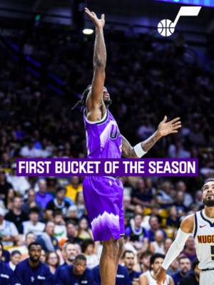 first bucket for DP 🙌 #utah #jazz #darrynpeterson #NBA