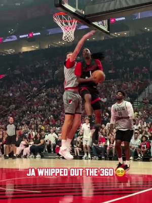 Perfect time for the spin cycle #NBA #jamorant #blazers #360 