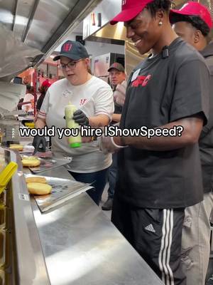 First day on the job for @IShowSpeed 