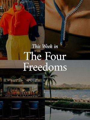 This week’s lifestyle news for founders, creatives, and entrepreneurs: @Ralph Lauren has picked Tokyo for the first PoloFest slated for October 23-25. The new concept revolves around a vintage market sorted into four eras of the brand, alongside guest talks and an exhibition on the special bond between Ralph and Japan. Tickets are free and available now. @Audemars Piguet just unveiled Royal Oak Joaillerie in Paris – 19 pieces inspired the Royal Oak’s iconic bracelet – starting from about $58,000. With around 70% of their clients men, it’s a bid for a new kind of buyer, and they’re reportedly already sold out. @American Express has opened their 33rd Centurion Lounge – and the first in mainland Europe – at Amsterdam Schiphol’s non-Schengen gates. It’s nearly 6,000 sq ft with a barista coffee bar and dedicated work areas, around a third the size of the big US lounges. @Equinox Hotels has opened their second property, @equinoxresortamaala on Saudi Arabia’s Red Sea coast. Rooms are engineered for sleep down to the lighting and air, the spa is a recovery circuit of infrared, hyperbaric and contrast therapy – all part of a big bet on Saudi wellness travel. The Four Freedoms is THE LIBER’s weekly briefing on the latest in lifestyle – sign up at the link in bio and get the full-length newsletter sent straight to your inbox every weekend. This week’s issue was filmed at @The Chanler at Cliff Walk in Newport, Rhode Island. #Liber #TheLiber #Founder #Entrepreneur