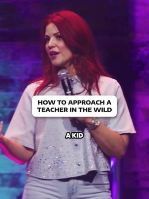 Rule of thumb for parents and students: they want to see you even less than you want to see them. Do everyone a favour and pretend you haven’t clocked them. Do you talk to your students/teachers in the wild? I would have preferred to bury myself alive. Watch the full special for free on YouTube. Link in bio. X . . . #bronlewis #comedy #teaching #funny #teacher