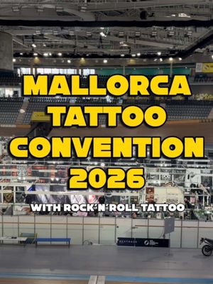 One week since the Mallorca Tattoo Convention! A little recap of an amazing weekend with the Rock’n’Roll team👌🏼🏆