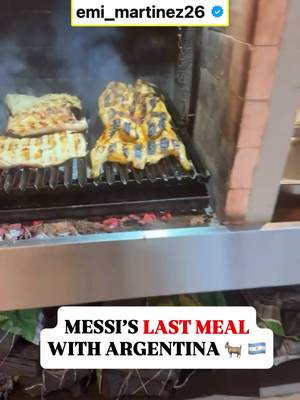 MESSI’S SENDOFF MEAL 🥺 Emi Martinez shared a behind-the-scenes look at the barbecue the Argentina squad had before Messi’s final game for the national team.  Messi’s 21-year run with the national team will come to an end Tuesday night, as Argentina are set to face Benin at the Estadio Monumental. 