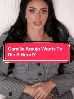 @Camilla Araujo jumps into the casket and talks about her life online and why she hates horror movies? #horrortok #camillaaraujo 