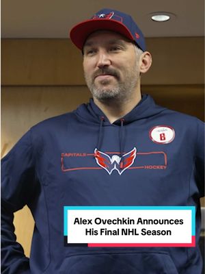Alex Ovechkin announced to his teammates this morning that this season will be his final in the NHL #ALLCAPS #alexovechkin #ovi 