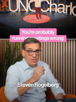 Rogelberg is a Chancellor's Professor at UNC Charlotte. His finding on agendas is the one to know: in his research, having one made little to no difference to how people rated a meeting. One chapter of his book is titled "Agendas Are a Hollow Crutch." He also has a name for what happens after a bad meeting: meeting recovery syndrome, the time people spend cooling off, usually by complaining to a colleague. Rogelberg, S. G. (2019). The surprising science of meetings: How you can lead your team to peak performance. Oxford University Press.