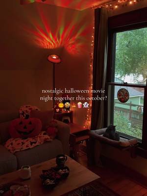 Stormy October nights just hit different ⛈️🎃🍿 Cozy lighting, nostalgic Halloween movies, and the perfect movie-night setup with @Govee ✨ (🔗 in bio!) What’s your favorite Halloween movie to watch every October? 👻 #GoveeFloorLamp #FallVibe #BestDeal #halloweenvibes #halloweenislife halloween movie nights, nightmare before Christmas, Tim Burton, budget date night, date night idea, movie night at home, cozy at home, cozy lifestyle, cozy living, tv room, media room, cozy home decor, hot cocoa, popcorn, spooky season, spooky snacks, movie night snacks 