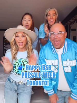 Happy BSB Presale Week, Toronto! 🩵✈️💙 Throwing it back to getting ready for Into the Millennium at Sphere, and I'm so excited to keep this party going.  We are so ready for round 2! Good luck to everyone trying for Backstreet Boys tickets this week!🤞🏻🎫 ✨ #intothemillennium #rogerscentre #torontoconcerts #backstreetboys #bsbarmy  @Rogers @Live Nation Canada @Backstreet Boys 