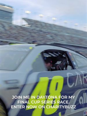 Daytona has meant so much to me over the years, and I want you there for the Last Ride. You and a friend get garage access, a spot on the pit box, and some time with me to grab a photo. Your entry supports the Jimmie Johnson Foundation. Enter to win at jimmiesweeps.com #nascartiktok #daytona #jimmiejohnson48 #thelastride 