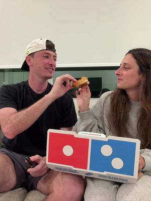 When @Domino’s has 50% off all menu-priced pizzas for the week, you don’t even have to think about what’s for dinner tonight 🍕 #ad 