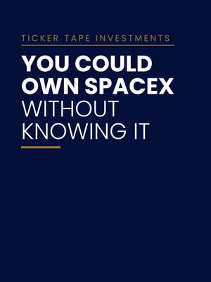 You didn't buy SpaceX. Your 401(k) might have. When a company gets added to a major index, index funds tracking that index can automatically buy it. But public-market investors aren't the only ones who can get exposure. Pre-IPO investing gives accredited investors the opportunity to access certain private companies before they reach the public markets. The real question isn't just “Do you own it?” It's “What price did you get in at?” #AccreditedInvestor #PreIPO #SpaceX #PrivateEquity #Investing 