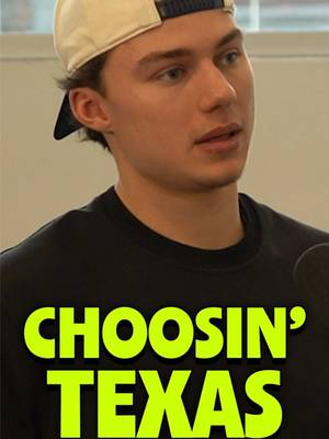 Has Connor Bedard heard "Choosin' Texas?'" #ellalangley #choosintexas #NHL #blackhawks 