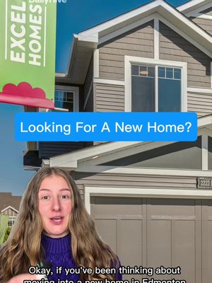 Edmonton, two new Excel Homes show homes just opened in The Orchards 👀🏡 #FYP #ForYouPage #Ad