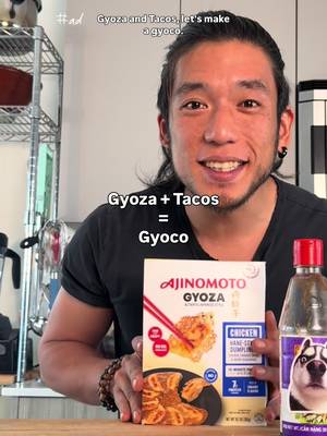 Gyoza tacos might be my new favorite way to eat dumplings 🥟🌮 I turned Ajinomoto Hane-Style Gyoza into crispy gyoza tacos. The hane wing with a little mozzarella makes the perfect crunchy shell. Then just load them up with your favorite toppings. Skip the takeout this week and grab @ajinomotofoodsnorthamerica  Hane-Style Gyoza. What would you put in your gyoza taco? #AjinomotoUSPartner #TasteTheHype #AjinomotoGyoza