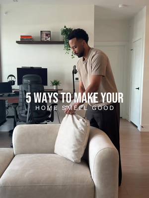 5 ways to make your home smell amazing 🏡 #CleanTok #apartmenttherapy #homecleaning #hometips #cleaningmotivation 