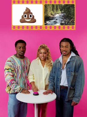 Playing Guess the TV Show with Chibuikem Uche, Kennedi Reece, and Cornell Young IV from “A Different World”🤩 #adifferentworld #netflix #cinematch #guessthetvshow #tv 