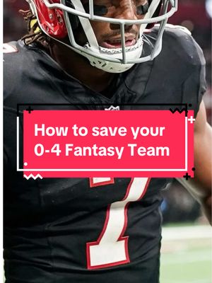 How to save your 0-4 Fantasy Football team #fantasyfootball #fantasyfootballtips #fantasyfootballadvice 