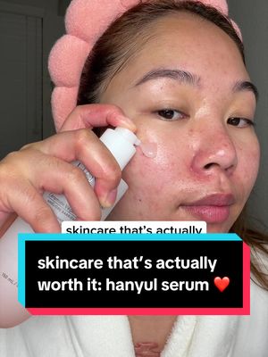 AD #hanyul_partner keep your skin hydrated with the @HANYUL_US red rice serum ❤️ get Hanyul during prime day 10/6 - 10/7 for up to 30% off 🛍️ #skincare #koreanskincare #acne #acneskincare 