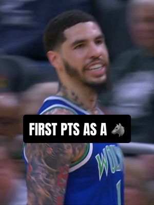 MELO’S FIRST BUCKET AS A WOLF. 🐺 #minnesota #basketball #timberwolves #NBA #lameloball 