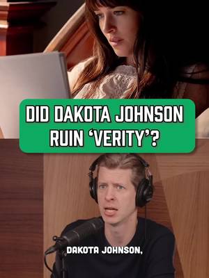 Did Dakota Johnson's acting style hurt 'Verity'?