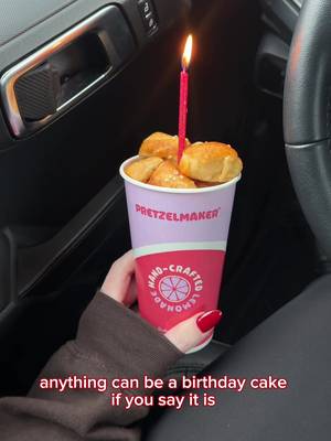 pretzel bites? birthday cake? same difference. 
