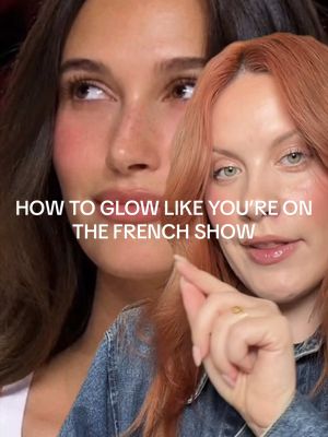 this one product gives you that hailey bieber french show glow ✨✨ who wants all the hourglass powders explained? product: @Hourglass Cosmetics ambient powder ‘ethereal light’ #hourglass #hourglassambientlightingpowder #haileybieber #glowymakeup #makeupartist 